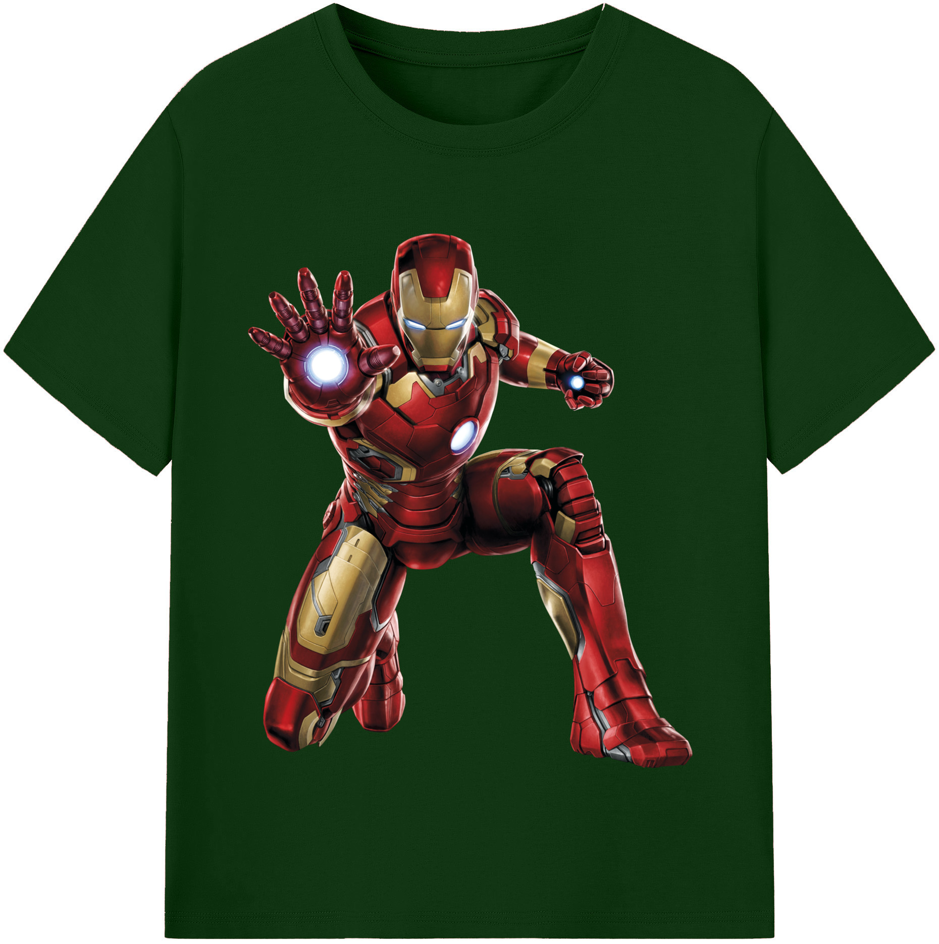 （画像用） アベンジャーズ The Avengers 綿100％半袖Tシャツ（フロントプリント）